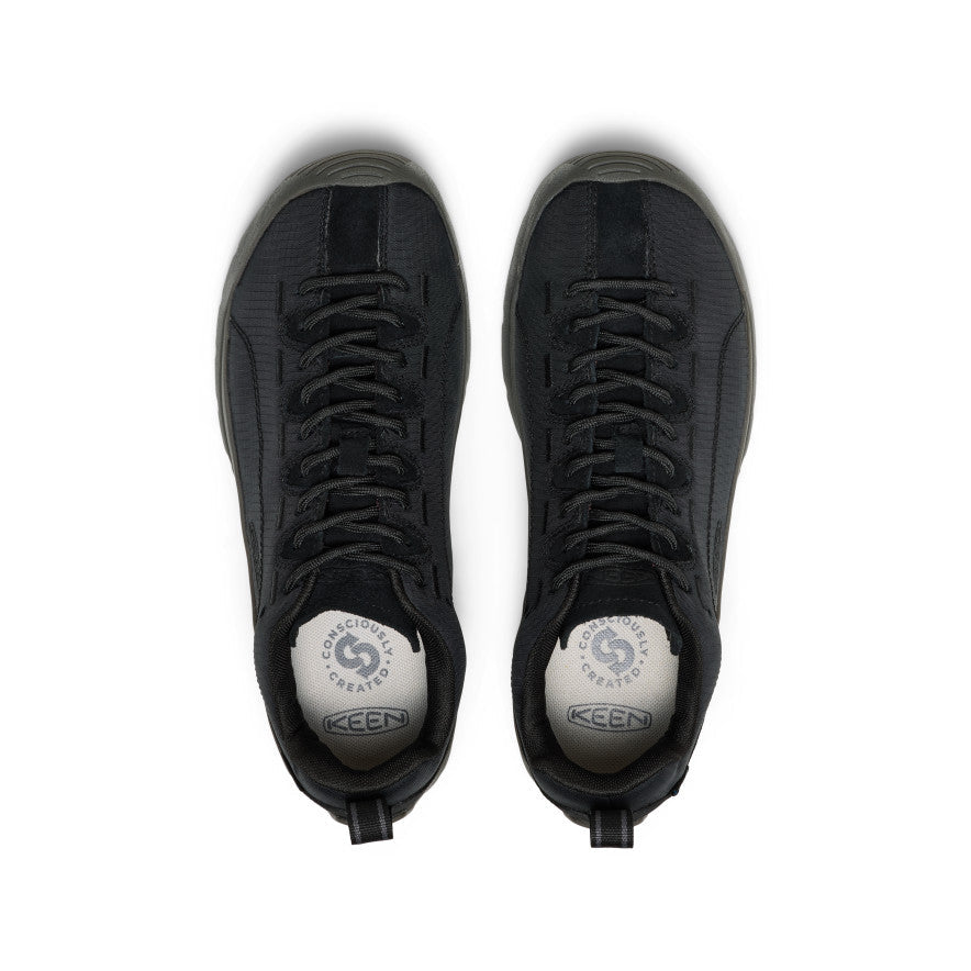 Keen Women's Jasper Nylon Waterproof Sneaker Black/Black