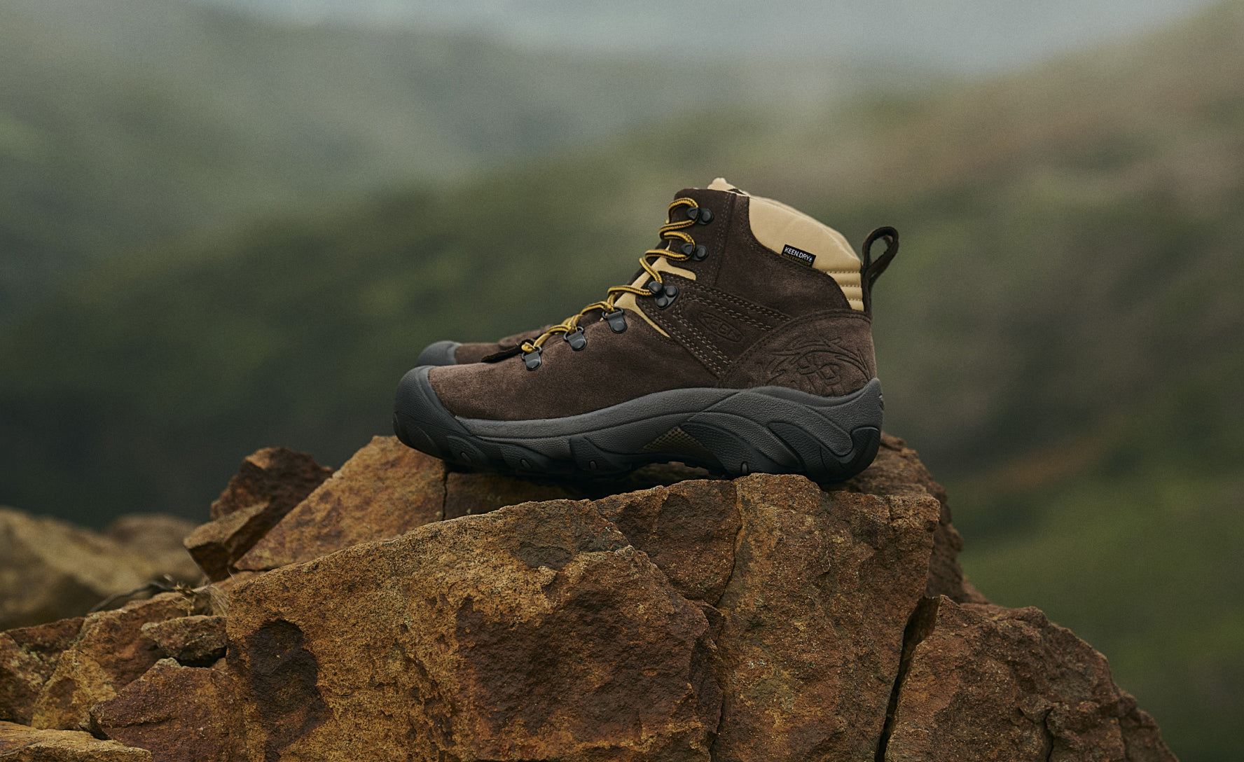Keen Women's Pyrenees Waterproof Hiking Boot x Mountain Research Mountain Research Brown