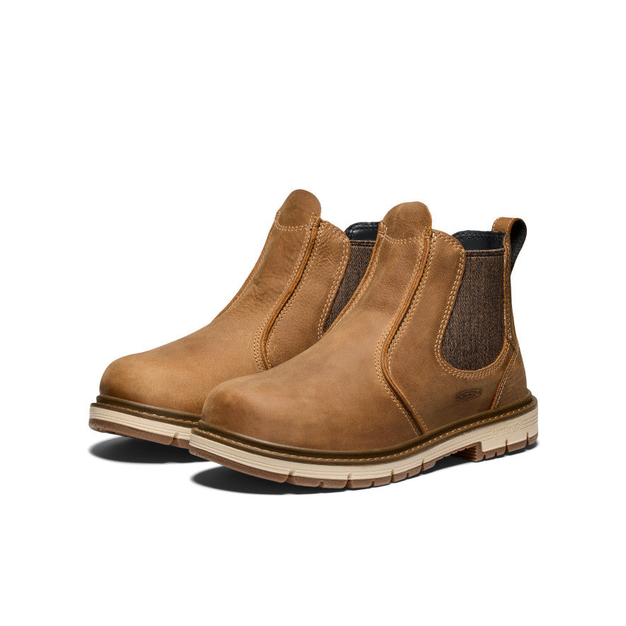 Keen Women's San Jose Chelsea 90° Heel Boot (Soft Toe) Belgian/Gum