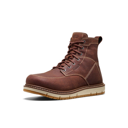 Keen Women's San Jose 6" Boot (Aluminum Toe) Gingerbread/Gum