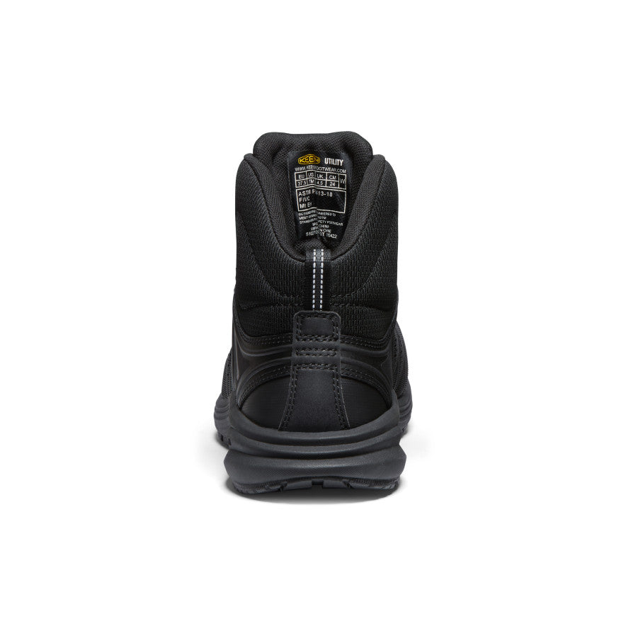 Keen Women's Vista Energy Mid INT MET (Carbon Toe) Black/Raven