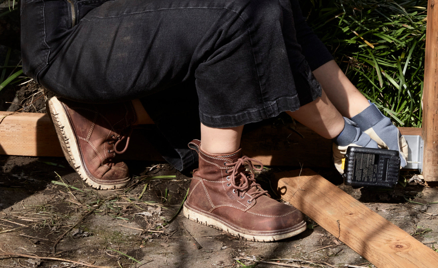 Keen Women's San Jose 6" Boot (Soft Toe) Gingerbread/Off White