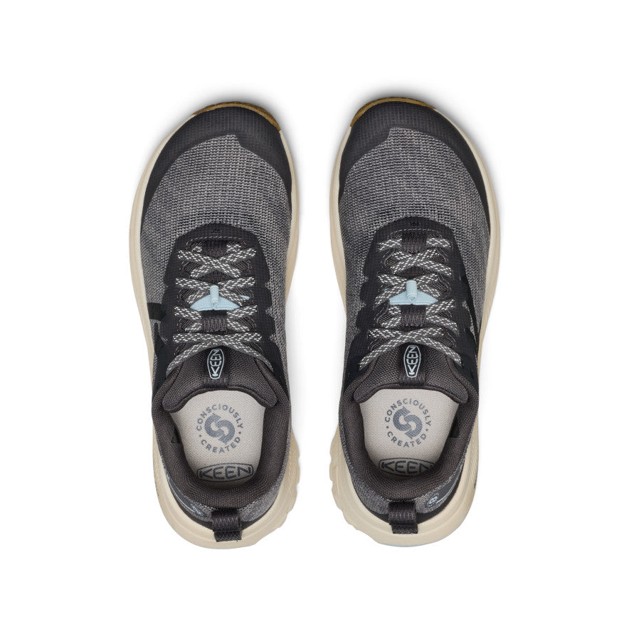 Keen Women's Roam Trail Running Shoe Magnet/Ballad Blue