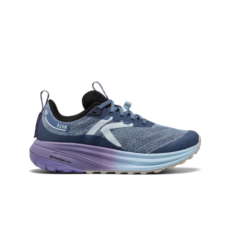 Keen Women's Roam Trail Running Shoe Vintage Indigo/Ballad Blue