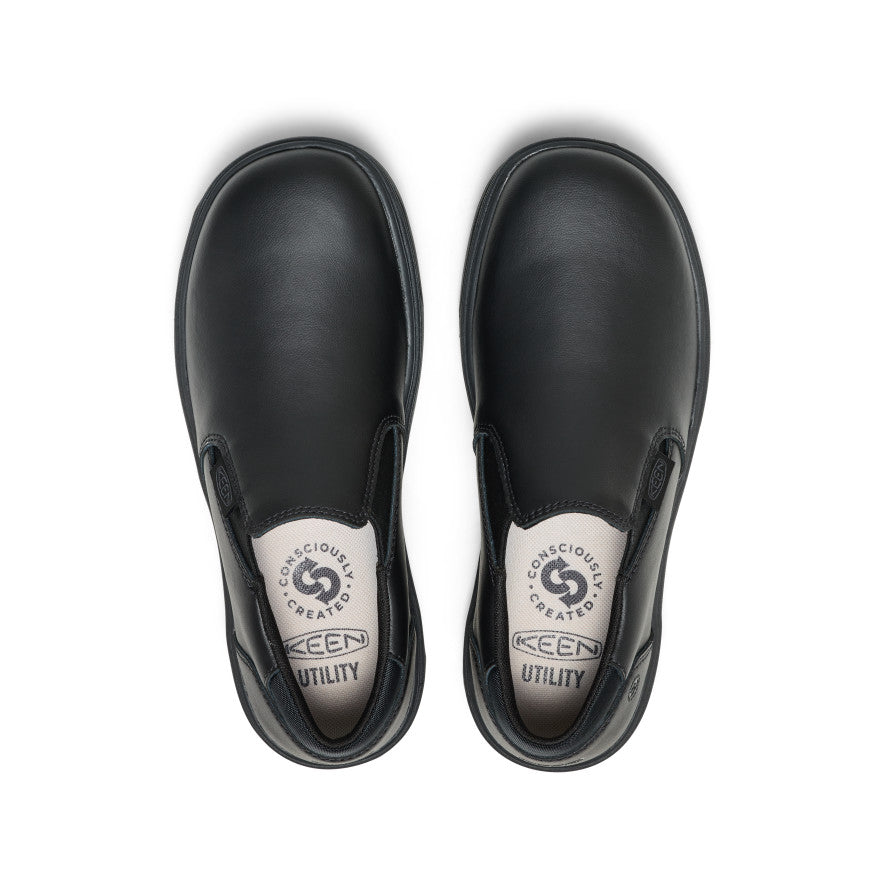 Keen Women's Kenton Shift WTX Work Shoe (Soft Toe) Black/Black