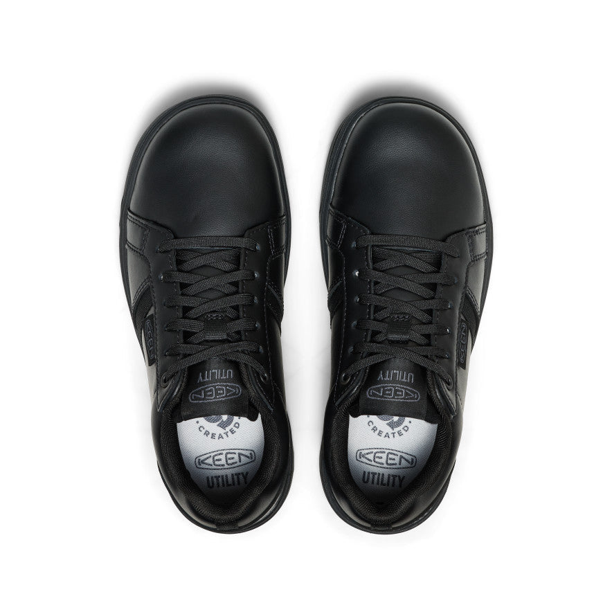 Keen Women's Kenton WTX Work Shoe (Soft Toe) Black/Black