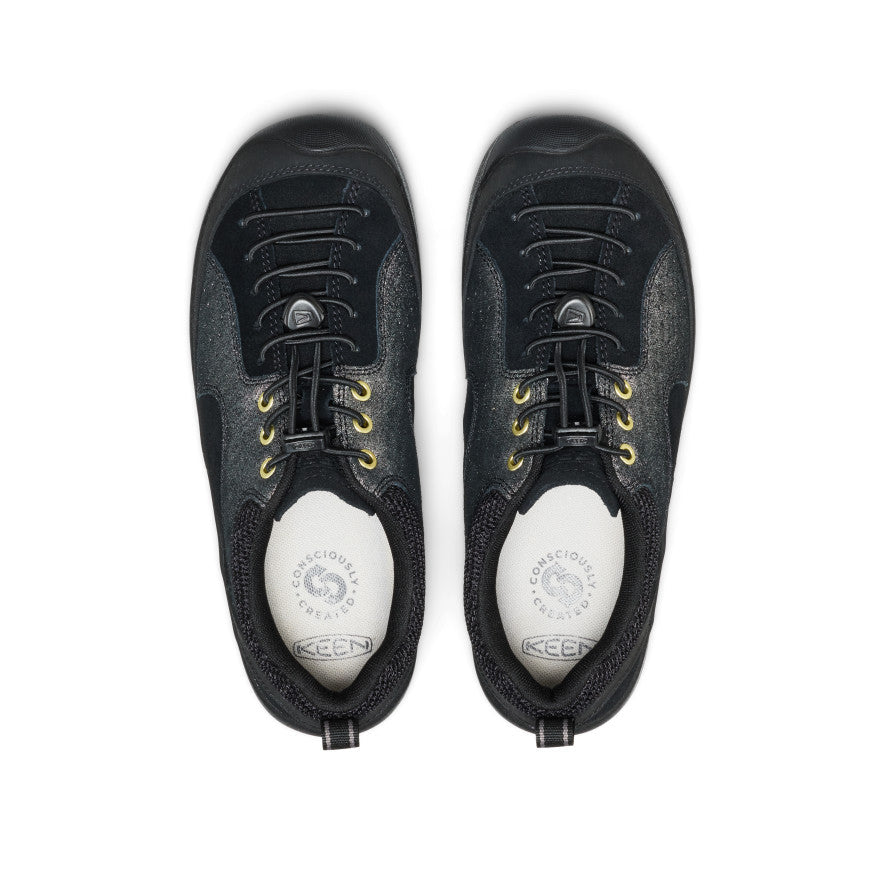 Keen Women's Jasper Rocks Sneaker Black/Gold