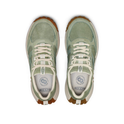 Keen Women's KS86 Leather Sneaker Lily Pad/Birch