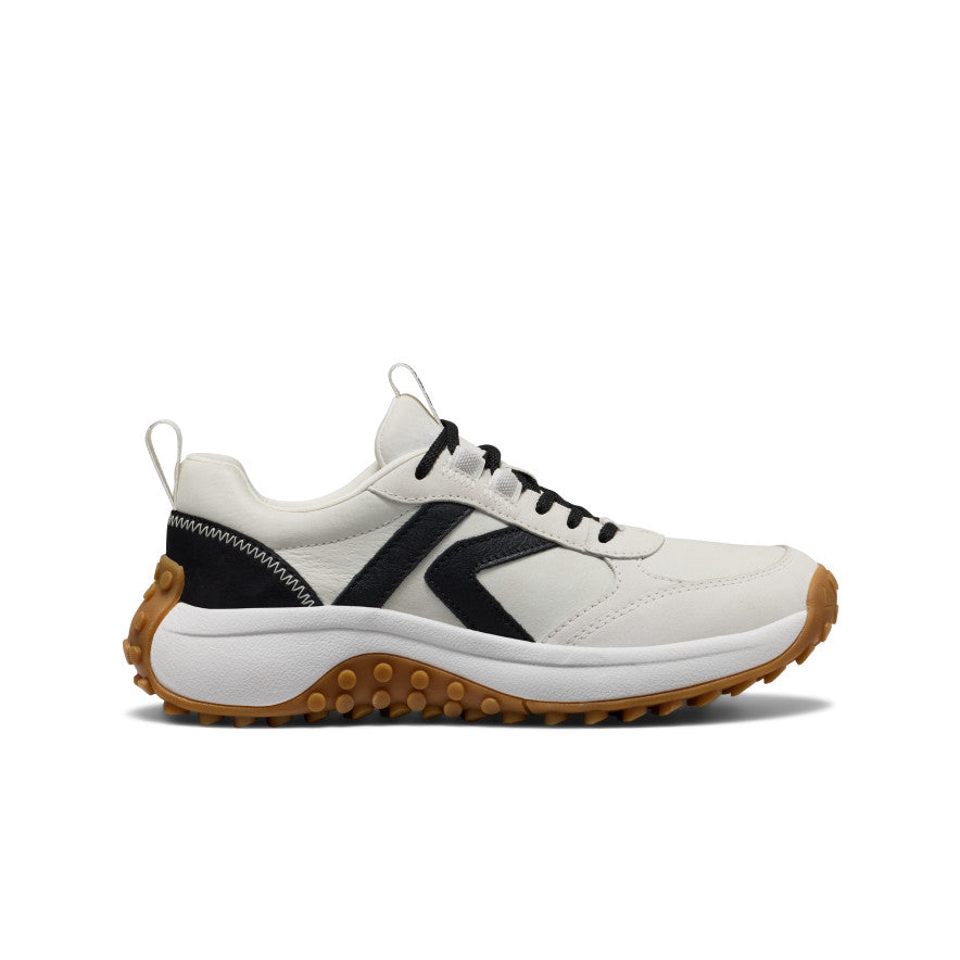 Keen Women's KS86 Leather Sneaker Star White/Black