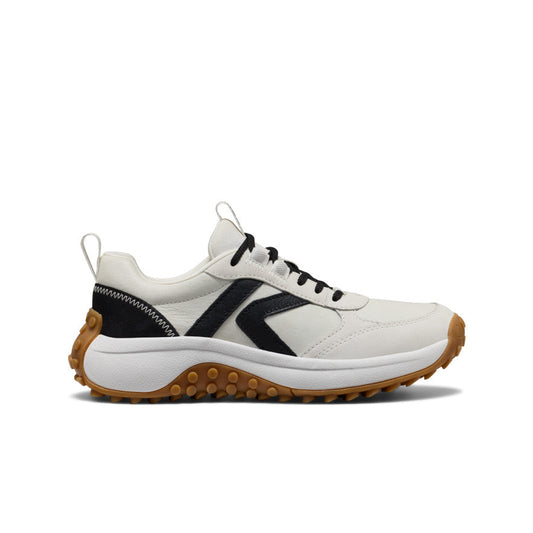 Keen Women's KS86 Leather Sneaker Star White/Black