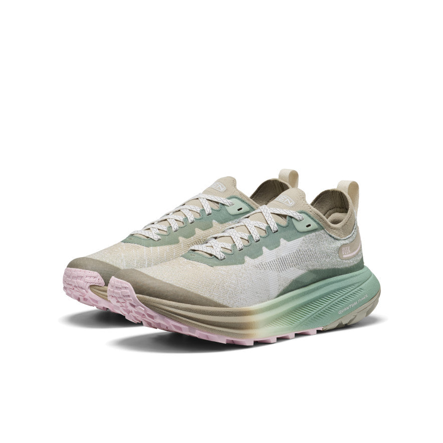 Keen Women's Seek Trail Running Shoe Lily Pad/Abbey Stone