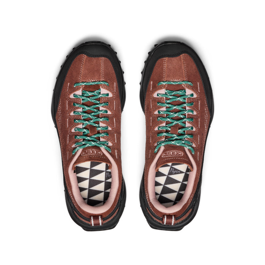 Keen Women's Jasper Zionic Sneaker x Pilgrim Surf + Supply Marron/Adobe Rose