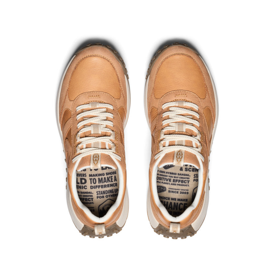 Keen Women's KS86 Leather Sneaker Natural/Birch