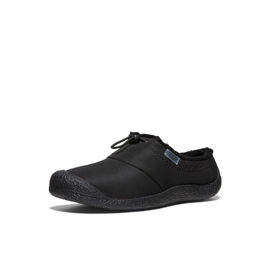 Keen Women's Howser III Slide Black Smooth Nylon