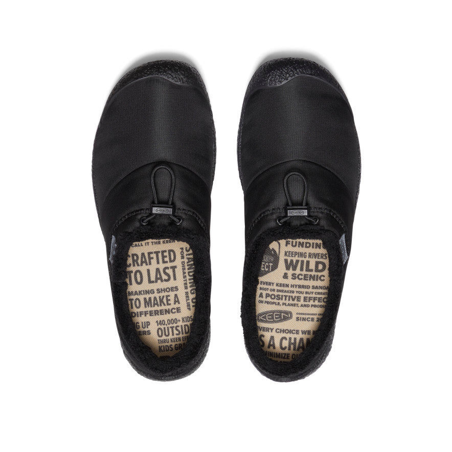 Keen Women's Howser III Slide Black Smooth Nylon