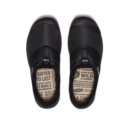 Keen Women's Howser III Slide Black Smooth Nylon