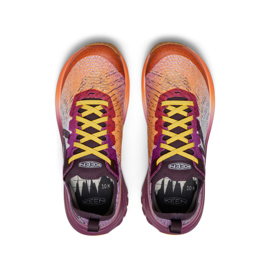 Keen Women's Seek Trail Running Shoe Willowherb/Orange Peel