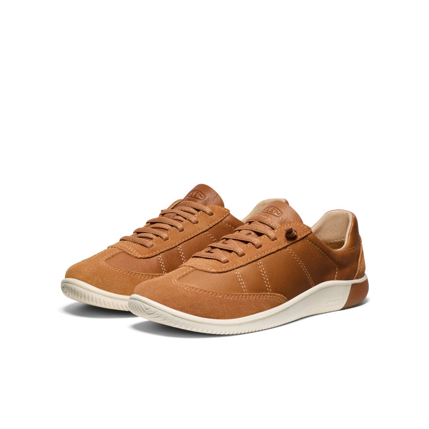 Keen Women's KNX T-Toe Sneaker Chipmunk/Birch