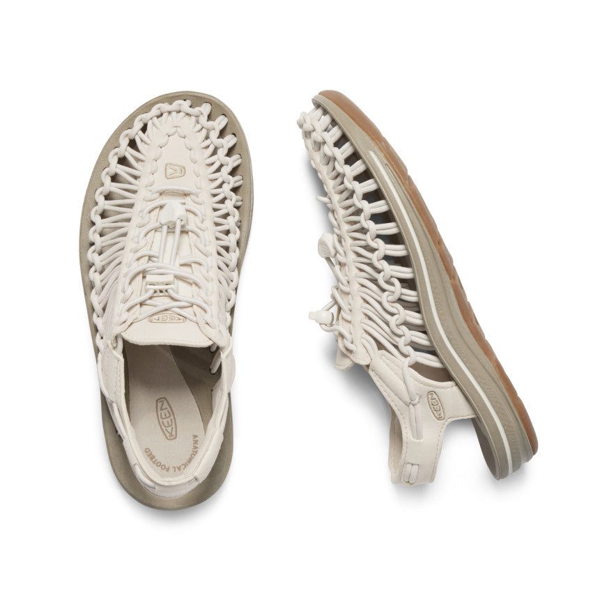 Keen Women's UNEEK Sneaker White Cap/Cornstalk