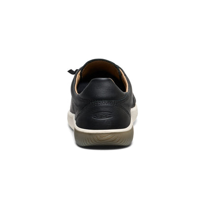 Keen Women's KNX Leather Sneaker Black/Star White