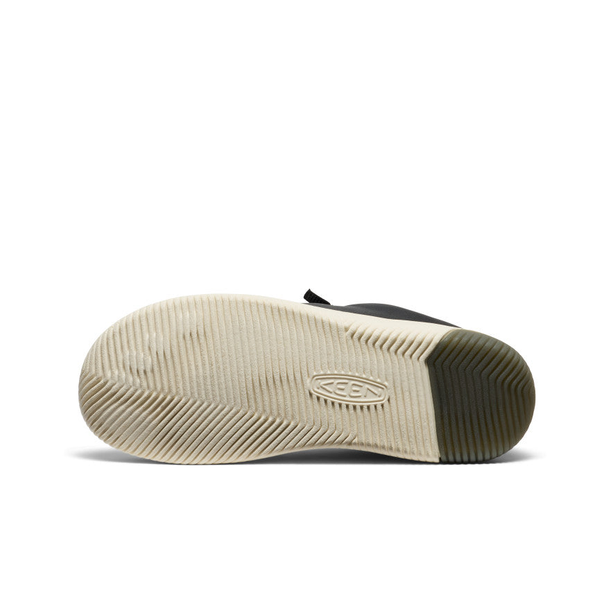 Keen Women's KNX Leather Sneaker Black/Star White