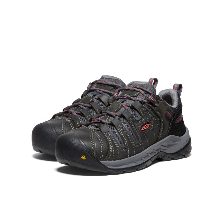 Keen Women's Flint II (Steel Toe) Magnet/Rose