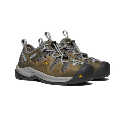 Keen Women's Atlanta Cool II ESD (Steel Toe) Gargoyle/Blue Fog