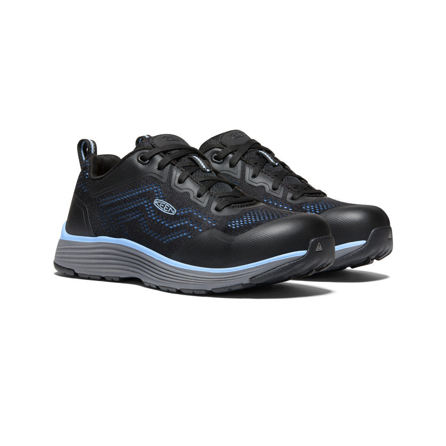 Keen Women's Sparta 2 (Aluminum Toe) Airy Blue/Black
