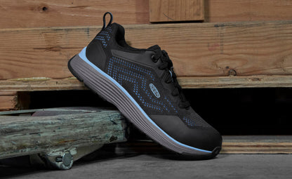 Keen Women's Sparta 2 (Aluminum Toe) Airy Blue/Black