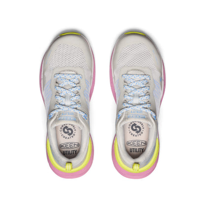 Keen Women's Speedworks ESD Work Sneaker (Carbon Toe) Alloy/Moonlight Mauve