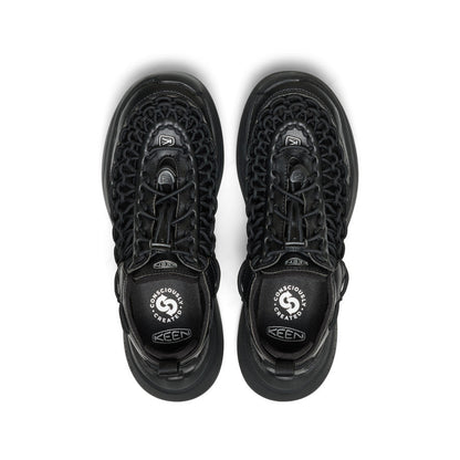 Keen Women's UNEEK WK SNIDEL Sneaker Black/Silver