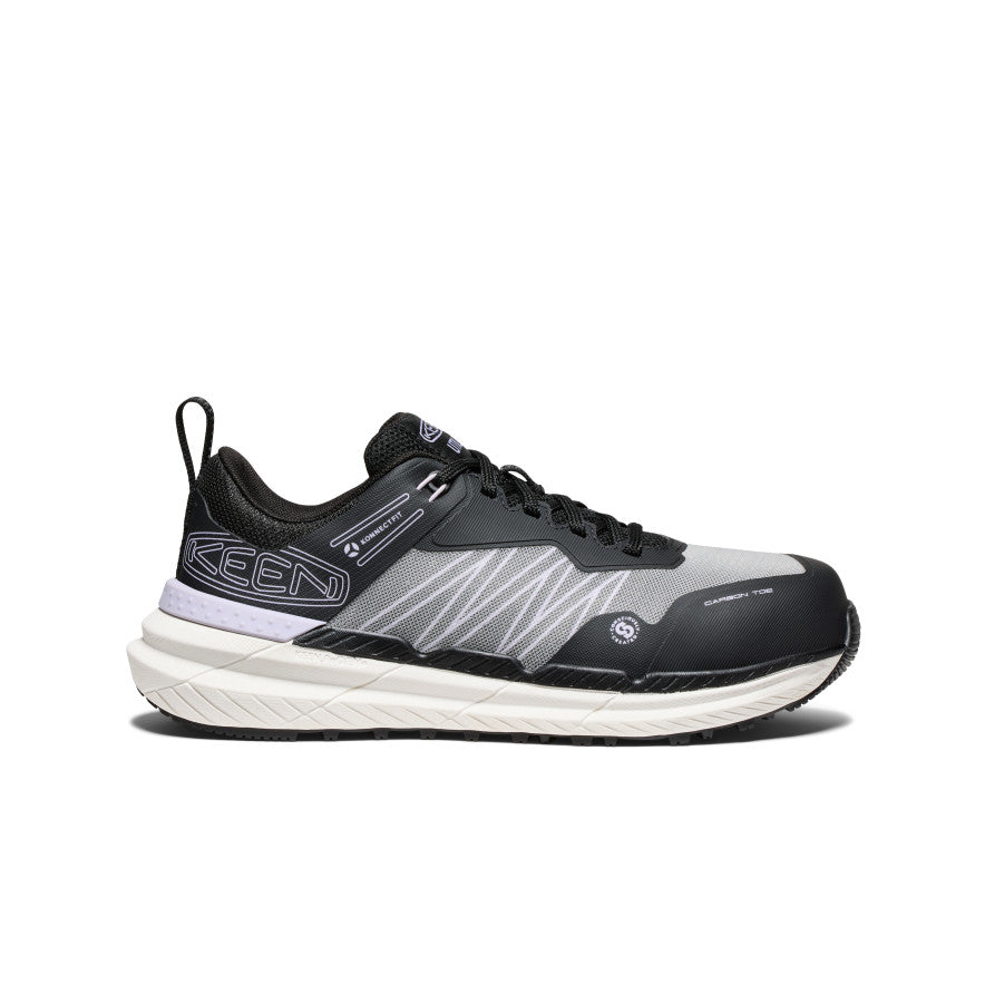 Keen Women's Speedworks Work Sneaker (Carbon Toe) Thistle/Black