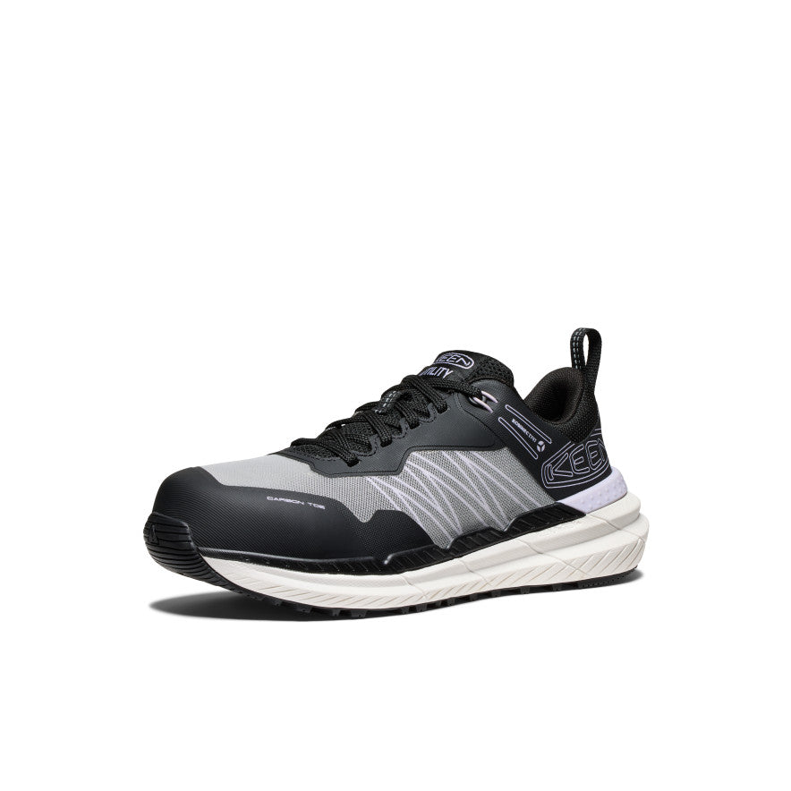 Keen Women's Speedworks Work Sneaker (Carbon Toe) Thistle/Black