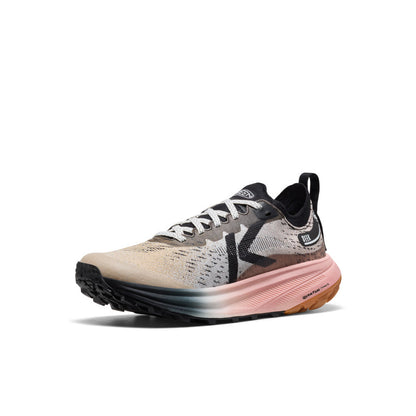 Keen Women's Seek Trail Running Shoe Black/Sunset Sand