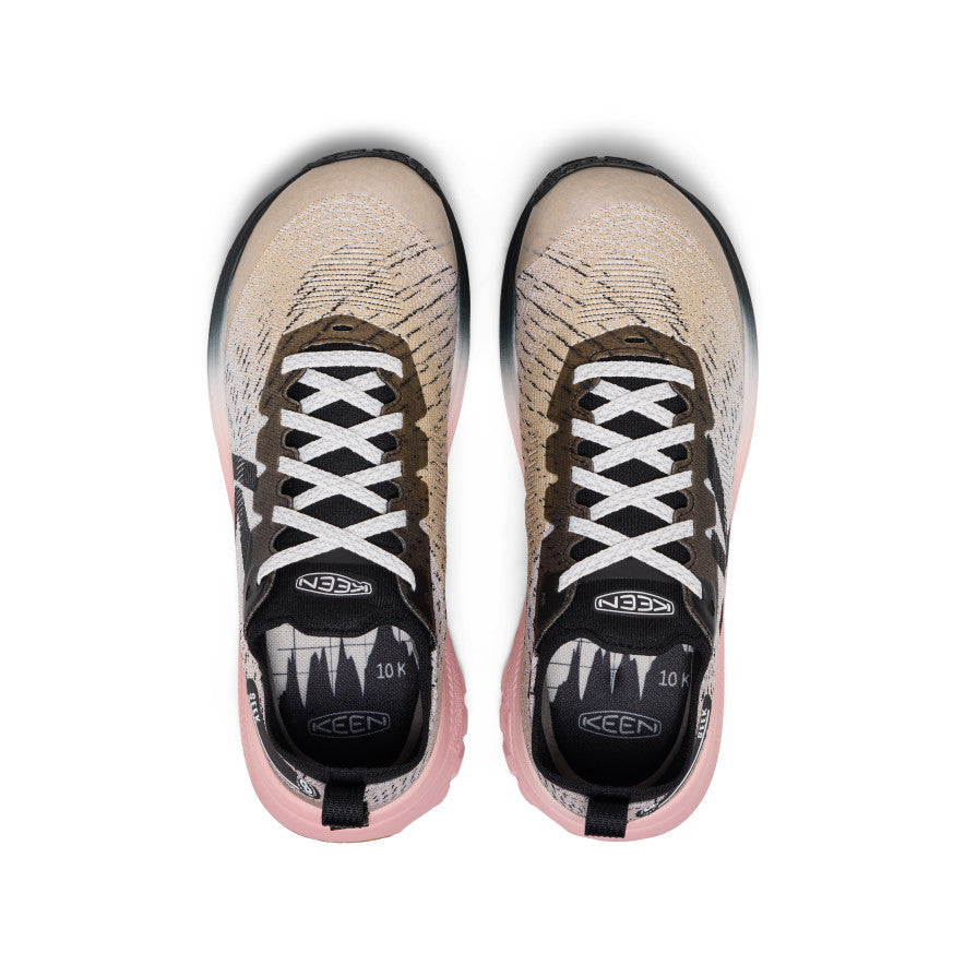 Keen Women's Seek Trail Running Shoe Black/Sunset Sand