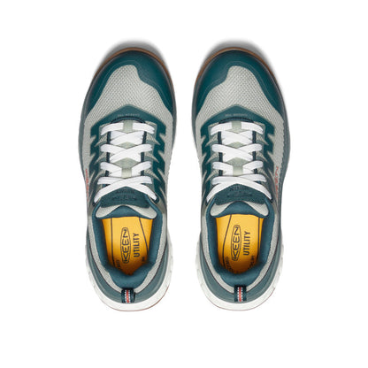 Keen Women's Arvada Work Sneaker (Carbon Toe) Sea Moss/Desert Sage