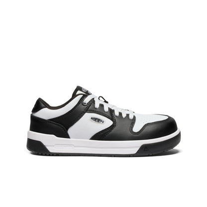 Keen Women's Overton Work Shoe (Carbon Toe) Star White/Black