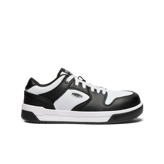 Keen Women's Overton Work Shoe (Carbon Toe) Star White/Black