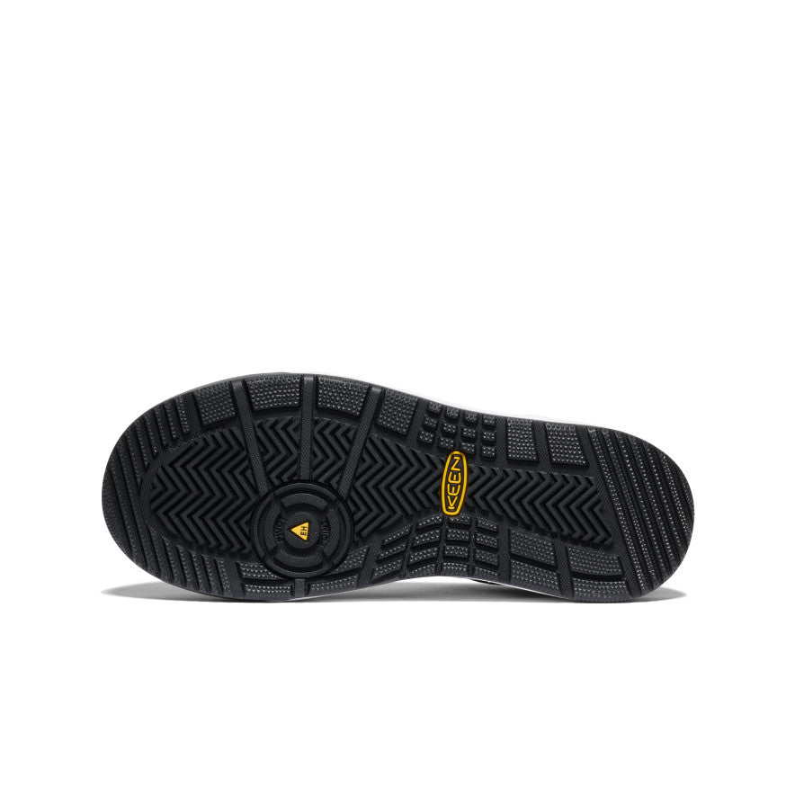 Keen Women's Overton Work Shoe (Carbon Toe) Star White/Black