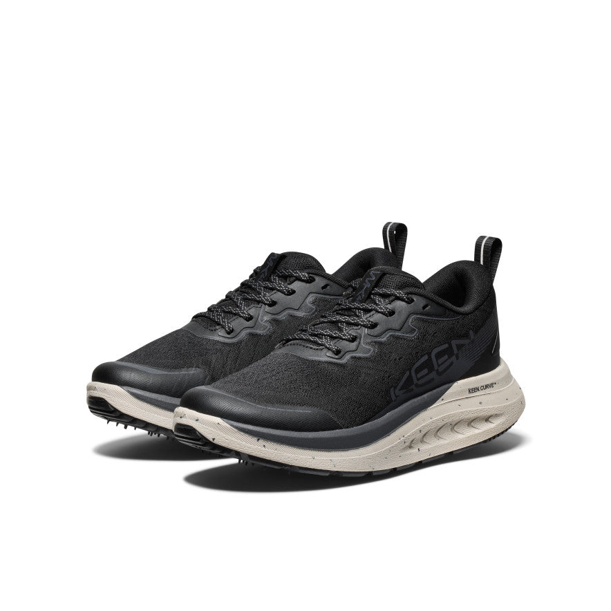 Keen Women's WK400 II Walking Shoe Black/Vapor