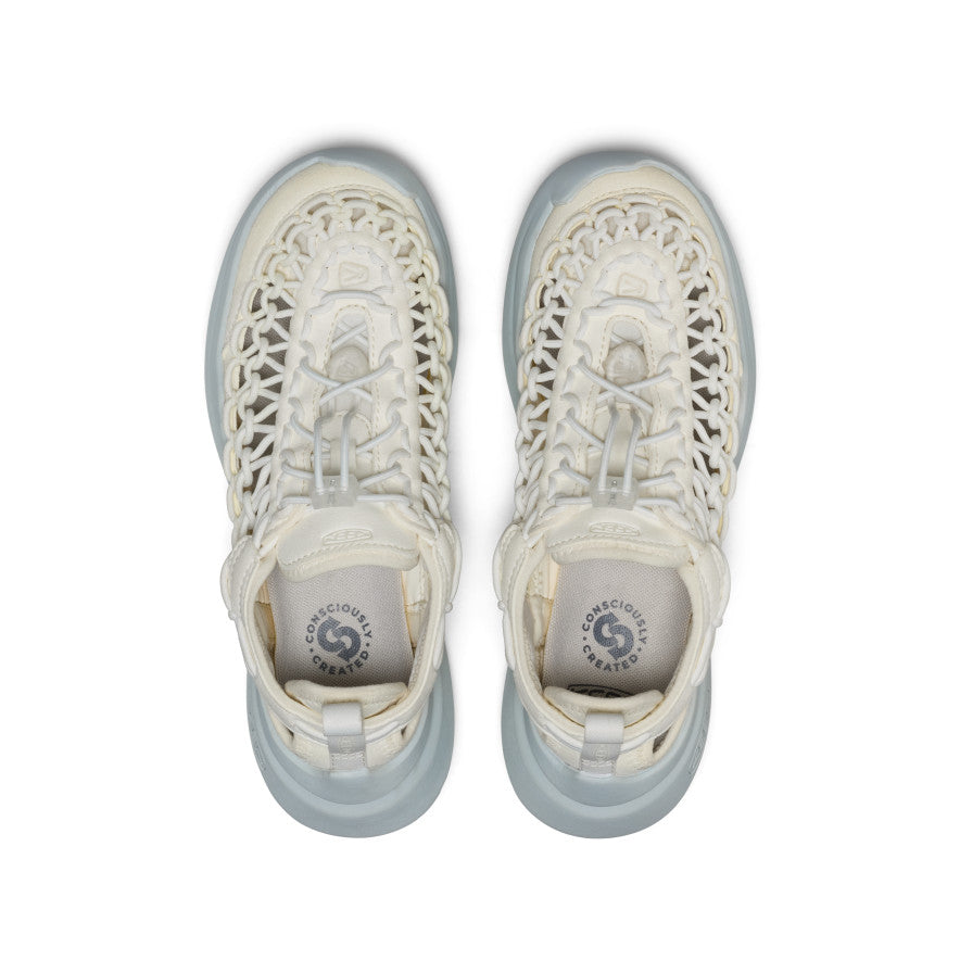 Keen Women's UNEEK WK Sneaker Star White/Ballad Blue