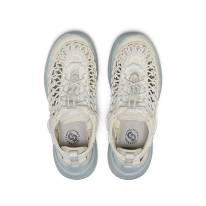Keen Women's UNEEK WK Sneaker Star White/Ballad Blue