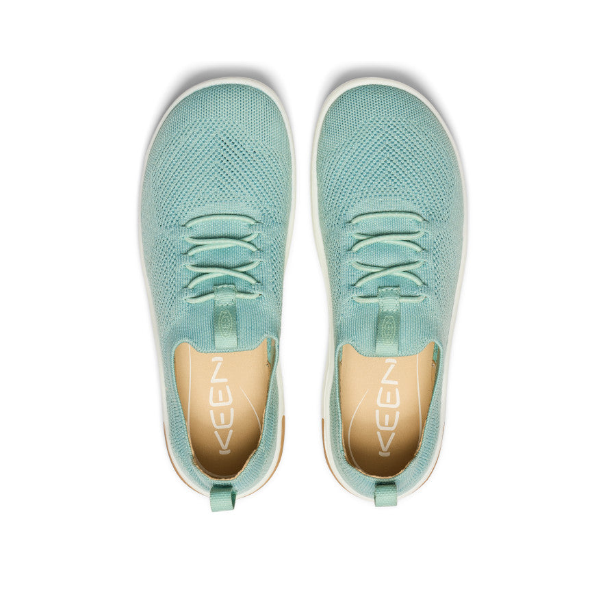 Keen Women's KNX Knit Sneaker Granite Green/Lichen