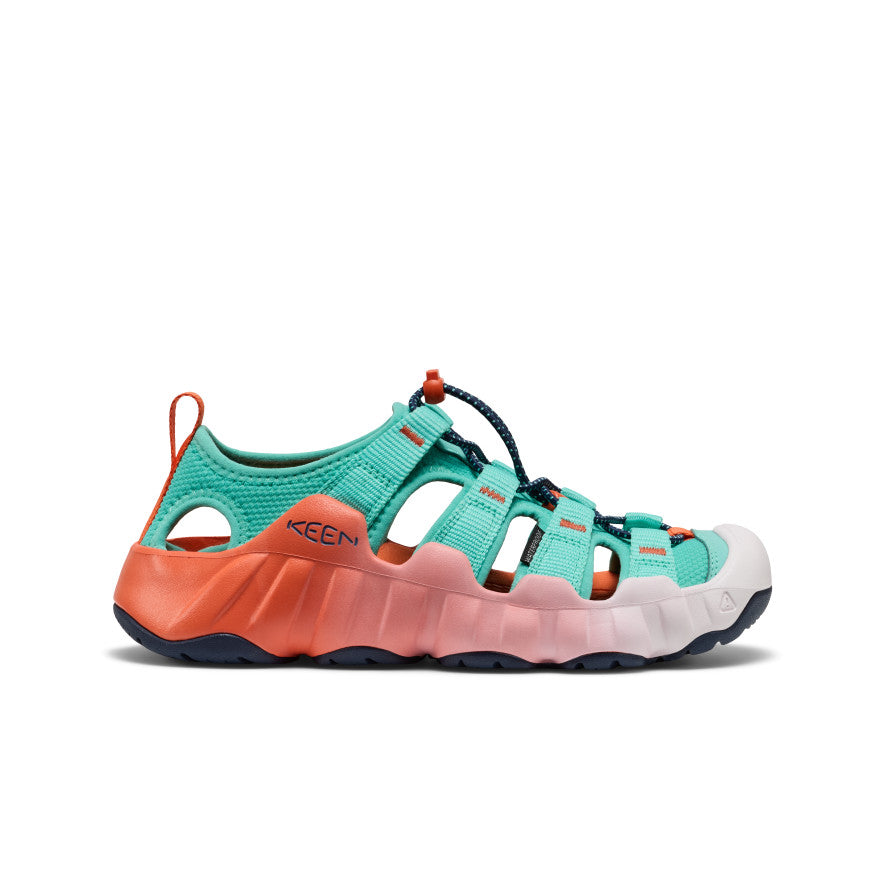Keen Women's Hyperport H2 Sandal Pool Blue/Nasturtium