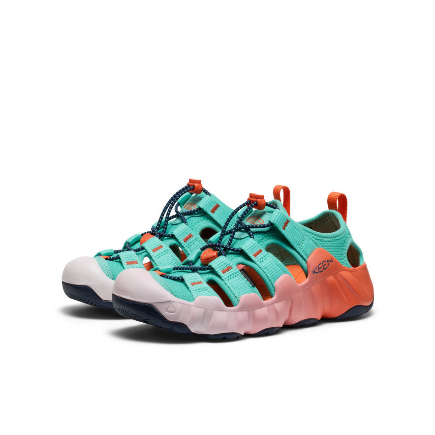 Keen Women's Hyperport H2 Sandal Pool Blue/Nasturtium