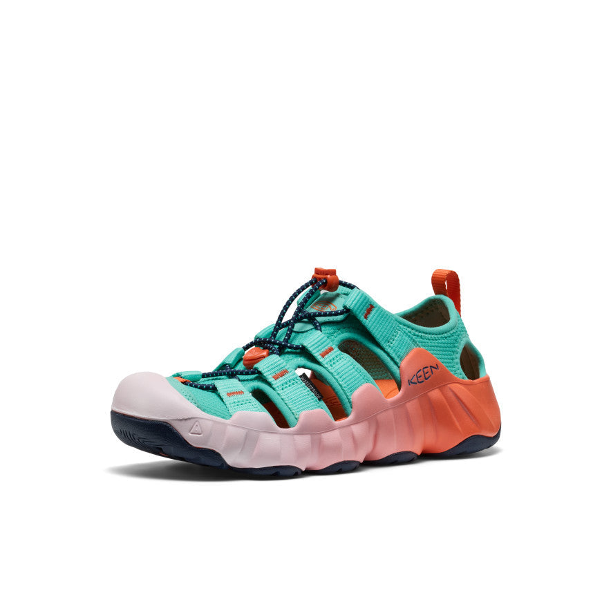 Keen Women's Hyperport H2 Sandal Pool Blue/Nasturtium