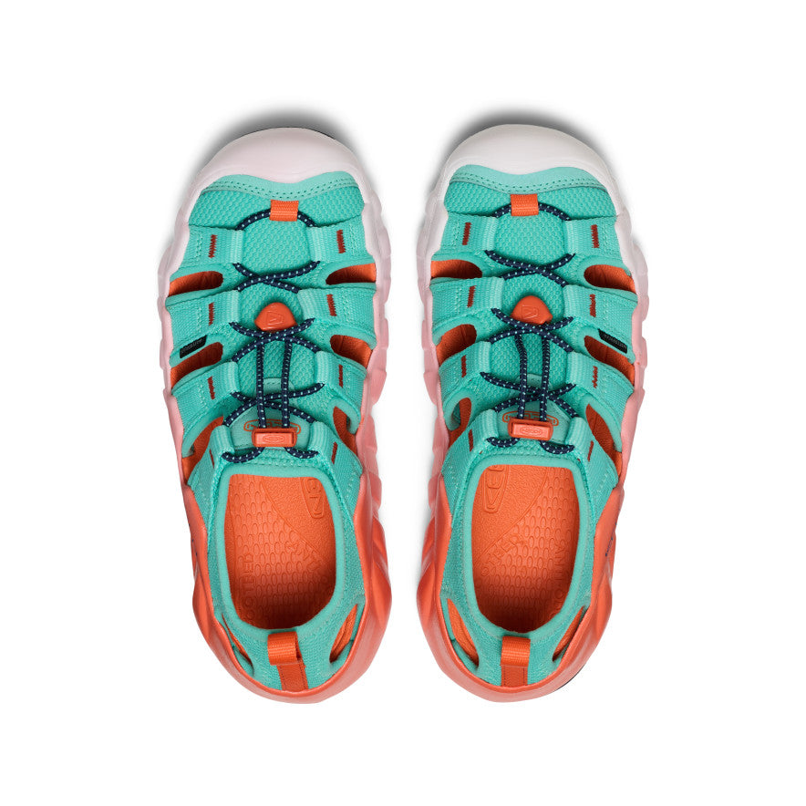 Keen Women's Hyperport H2 Sandal Pool Blue/Nasturtium