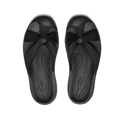 Keen Women's Bali Slide Sandal Black/Steel Grey