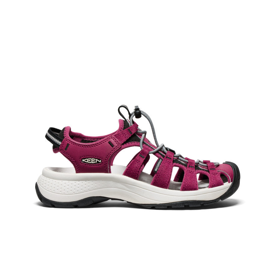 Keen Women's Astoria West Sandal Beaujolais/Star White