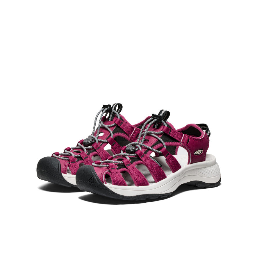 Keen Women's Astoria West Sandal Beaujolais/Star White